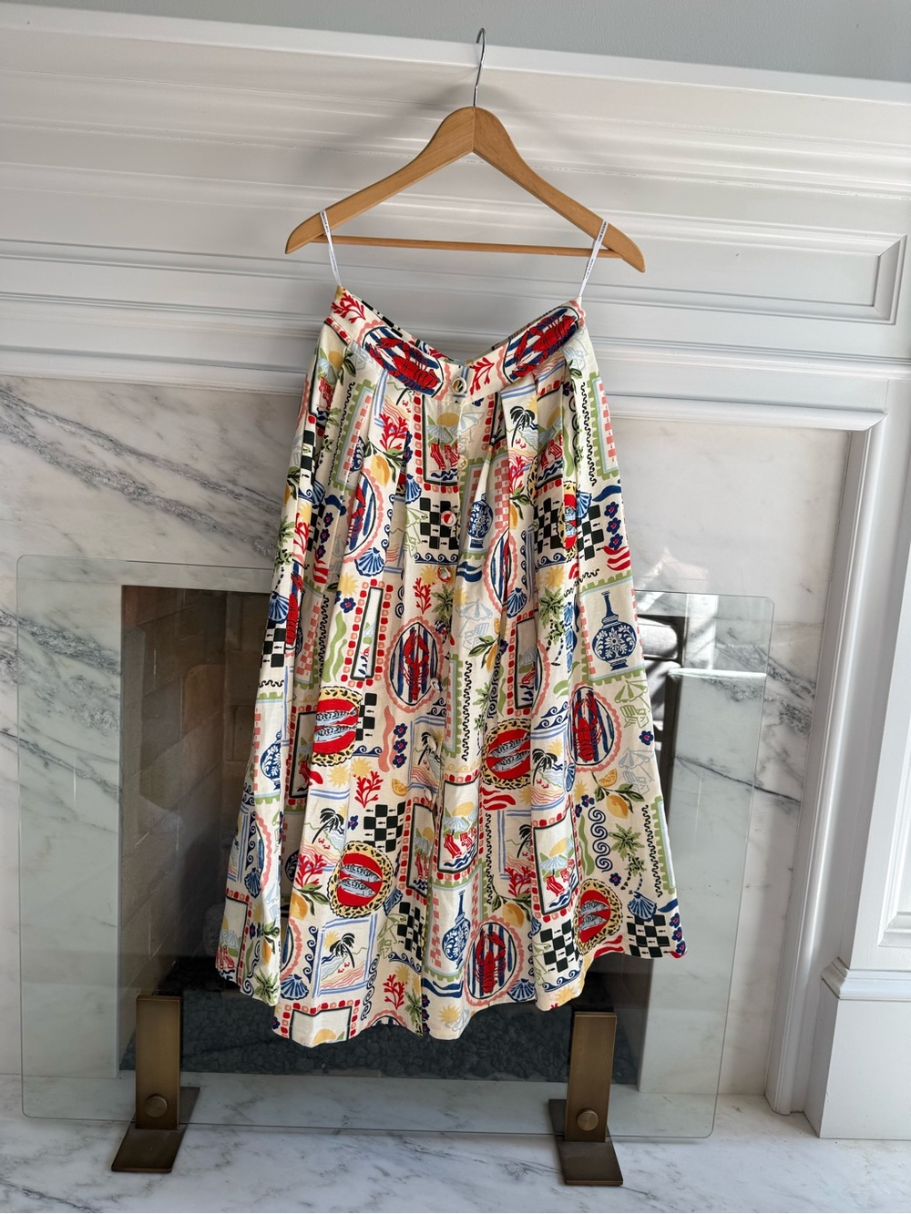 HUNTER BELL Eva Linen Skirt - Picture 3 of 7